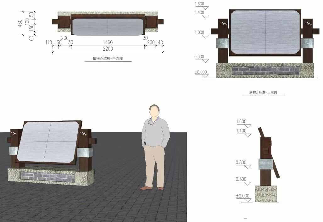 標(biāo)識(shí)牌、景物介紹牌規(guī)劃設(shè)計(jì)